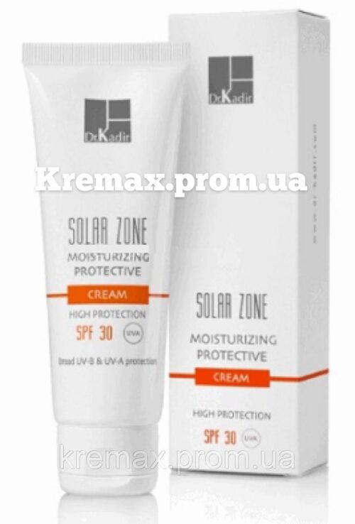 Крем зволожуючий захисний SPF30 Dr. Kadir Solar Zone Moisturizing Protective Cream (75 ml)