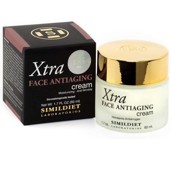 Face Antiaging Cream Xtra Антивіковий крем для обличчя з гіалуроновою кислотою і ДМАЕ 50 мл