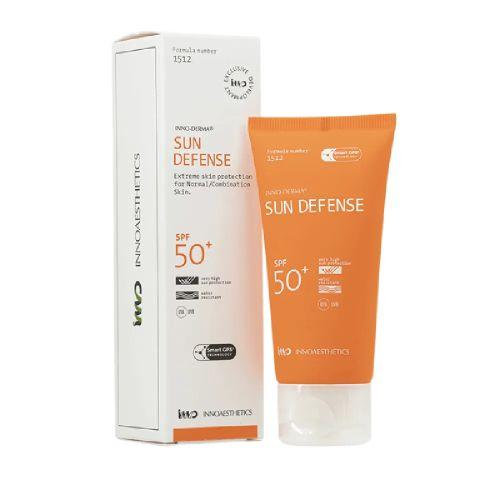 Крем сонцезахисний для сухої/ нормальної шкіри обличчя зволожуючий Sun Defense Skin Spf 50 60 мл  