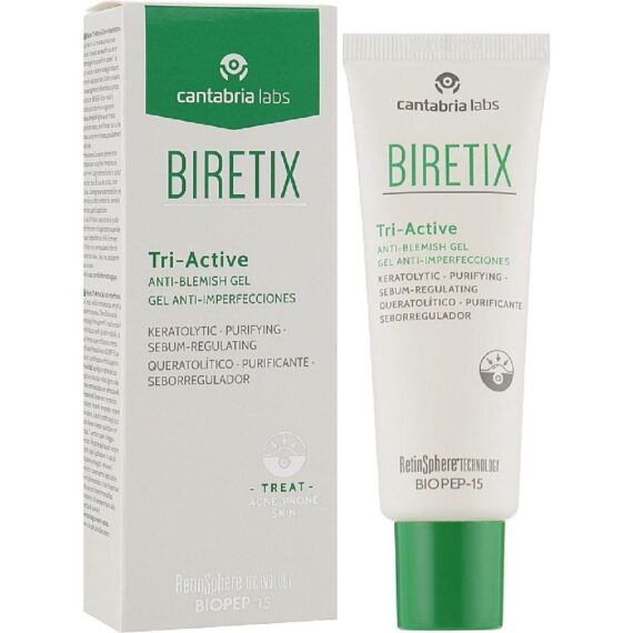 Гель для лікування проблемної шкіри Cantabria Labs Biretix Tri-Active Anti-Blemish Gel 50 мл