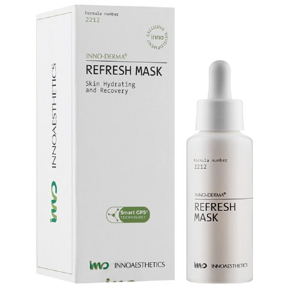 Освіжаюча заспокійлива маска для обличчя Innoaesthetics Inno-Derma Refresh Mask