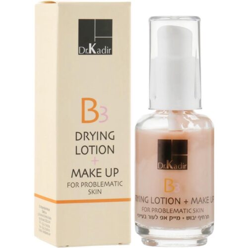 B3 Drying Lotion + Make Up - підсушуюча емульсія для проблемної шкіри з тоном (30мл)Dr.Kadir