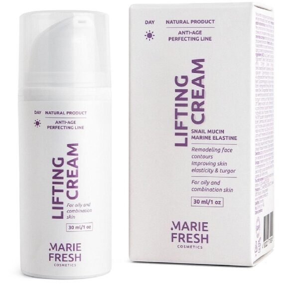 Денний крем-ліфтинг для жирної та комбінованої шкіриMarie Fresh Cosmetics Anti-age Perfecting Line Lifting Day Cream 30мл