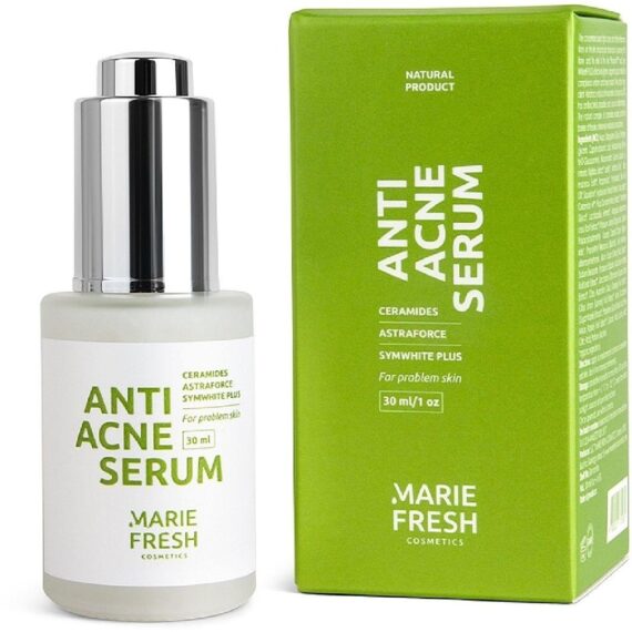 Сироватка Anti Acne з AHA кислотами для проблемної шкіри Marie Fresh Cosmetics Anti Acne Serum
