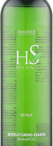 Відновлювальний Шампунь з кератином для ослабленого волосся Dikson Repair HS Milano Restructuring Keratin Shampoo 350 мл