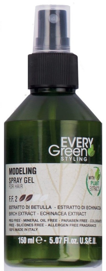 Dikson Every Green Modeling Spray Gel Моделювальний гель-спрей для волосся 150 мл
