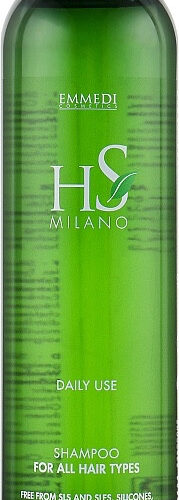 Шампунь для частого застосування для всіх типів волосся HS Milano Daily Use Shampoo For All Hair Types