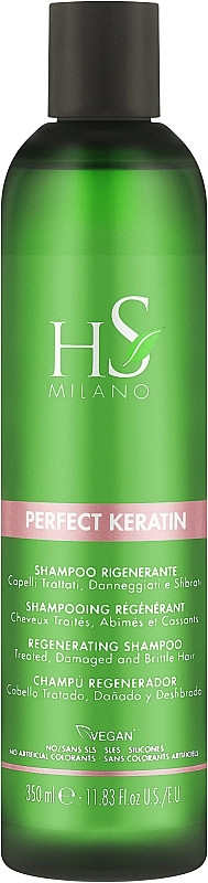 Шампунь відновлювальний Shampoo PERFECT KERATIN HS Milano Dikson, 350 ml
