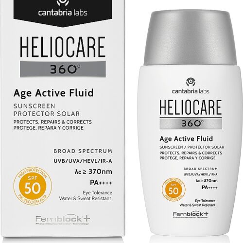 Флюїд сонцезахисний для обличчя Cantabria Labs Heliocare 360 Age Active Fluid SPF50 50 мл