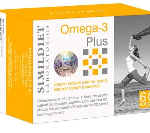 Omega-3 Plus Омега-3 Харчова добавка до харчування 60 капсул