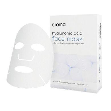 Croma - Маска для обличчя на нетканій основі з гіалуроновою кислотою Face Mask with Hyaluronic Acid (1 шт)