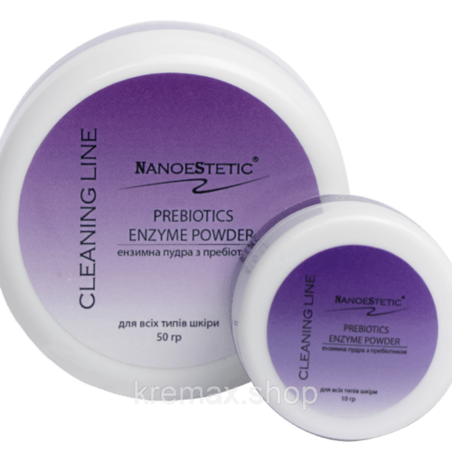 Ензимна пілінг-пудра для обличчя з пребіотиком Prebiotics Enzyme Powder Nanoestetic 10 грам 