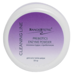 Ензимна пілінг-пудра для обличчя з пребіотиком Prebiotics Enzyme Powder Nanoestetic 50 грам 