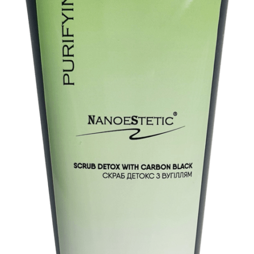 Скраб Детокс для глибокого очищення шкіри обличчя Scrub Detox with Carbon Black NanoeStic 200 мл