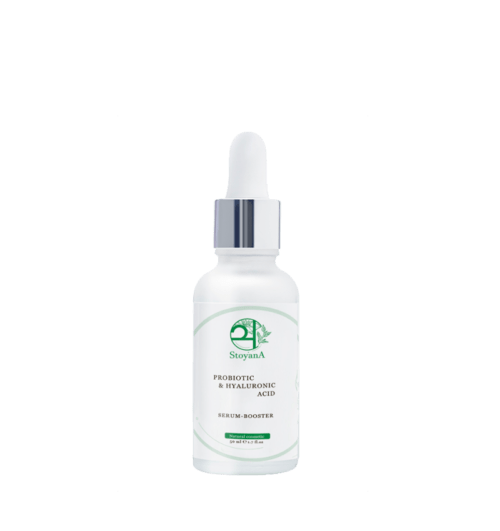 Увлажняющая сыворотка-бустер с гиалуроновой кислотой и пробиотиком Probiotic & Hyaluronic Acid Serum-Booster StoyanA, 30 мл