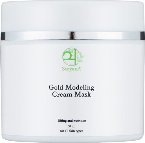 Золота крем-маска моделююча овал обличчя Cream Gold Mask Modeling StoyanA, 50 мл