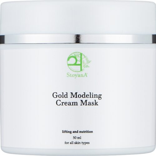 Золота крем-маска моделююча овал обличчя Cream Gold Mask Modeling StoyanA, 50 мл