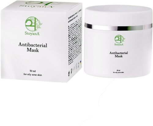 Антибактеріальна маска для обличчя Antibacterial Mask Oily Acne Skin StoyanA, 50 мл