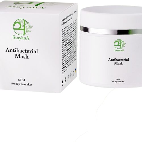 Антибактеріальна маска для обличчя Antibacterial Mask Oily Acne Skin StoyanA, 50 мл