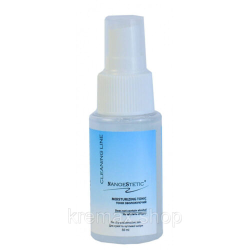 Тонік зволожувальний для сухої чутливої шкіри Moisturizing Tonic for Dry and Sensetive Skin NanoeStetic 50 мл