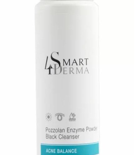 Энзимная пудра с вулканической пылью Acne Balance Pozzolan Enzyme Powder Black Cleanser Smart4Derma 120г