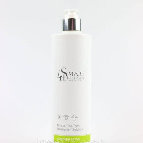 Тонер себорегулюючий для обличчя Mineral Bha-Toner De-Blemish Solution Smart4Derma 500 мл