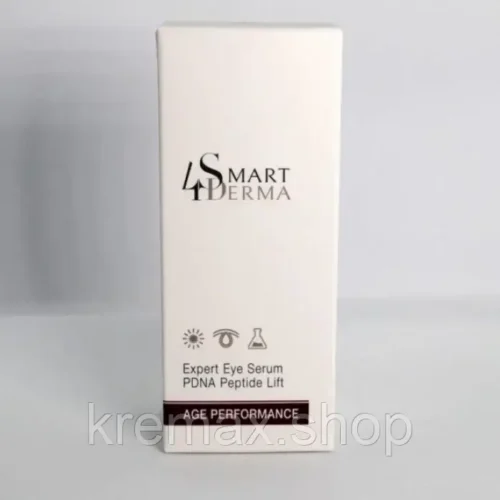 Пептидна ліфтинг-сироватка для періорбітальної зони Expert Eye Serum PDNA Peptide Lift Smart4Derma 30 мл