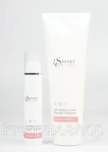 Крем зміцнювальний нічний для чутливої та куперозної шкіри Calm Relaxing Cream Smart4Derma 230 мл