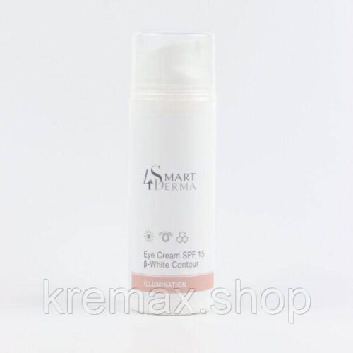 Освітлювальний крем навколо очей SPF 15 Illumination EYE Cream SPF15 B-White Contour Smart4Derma 100 мл