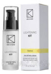 Сироватка освітлювальна з ретинолом і AHA кислотами Lightening Kit AHA Retinol Serum Dr. Kadir, 30 мл