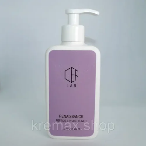 Тонер пептидний двофазний Renaissance Peptide 2-Phase Toner CEF Lab 250 мл