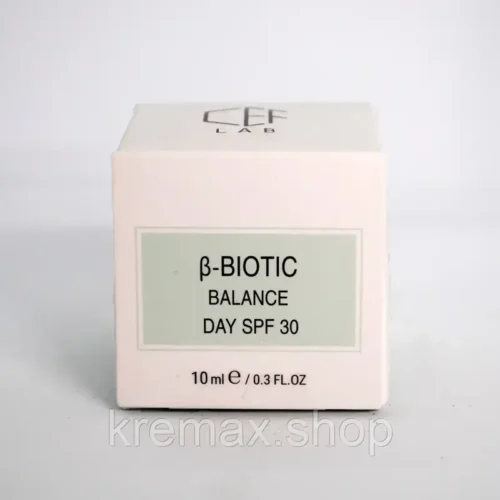 Матуючий денний крем SPF 30 β-Biotic Balance Day CEF Lab 10 мл