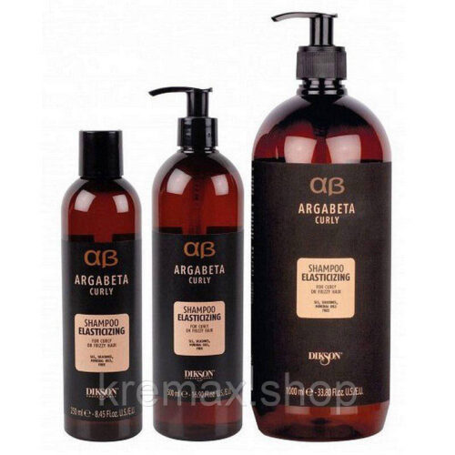 Шампунь для кучерявого, пористого волосся Dikson ArgaBeta Curly Elasticizing Shampoo, 500 мл