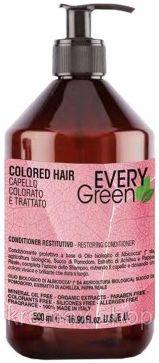 Кондиціонер для фарбованого волосся Colored Hair Conditioner Dikson Every Green, 500 мл