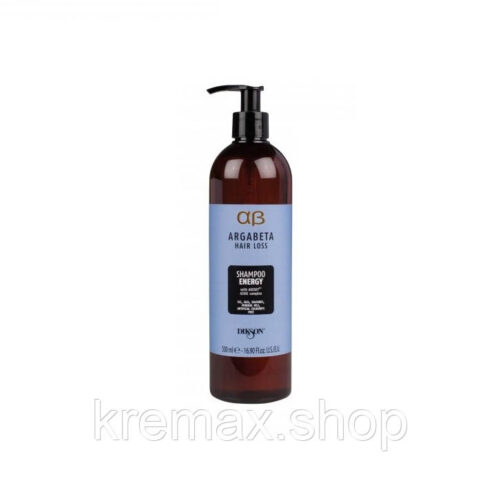 Шампунь проти випадіння для активного росту волосся Dikson Argabeta Hair Loss Shampoo Energy, 500 мл