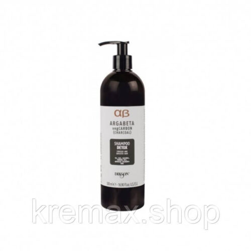 Аргановий детокс шампунь на основі карбону Dikson Argabeta Carbon Shampoo Detox, 500 мл