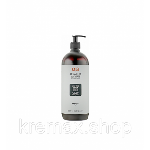 Аргановий детокс шампунь на основі карбону Dikson Argabeta Carbon Shampoo Detox, 1000 мл