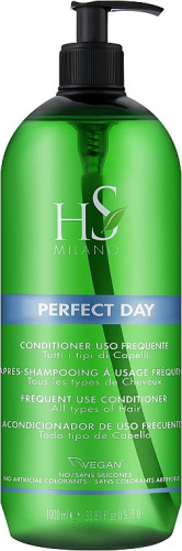 Кондиціонер для всіх типів волосся Perfect Day Conditioner Hs Milano, 1000 мл