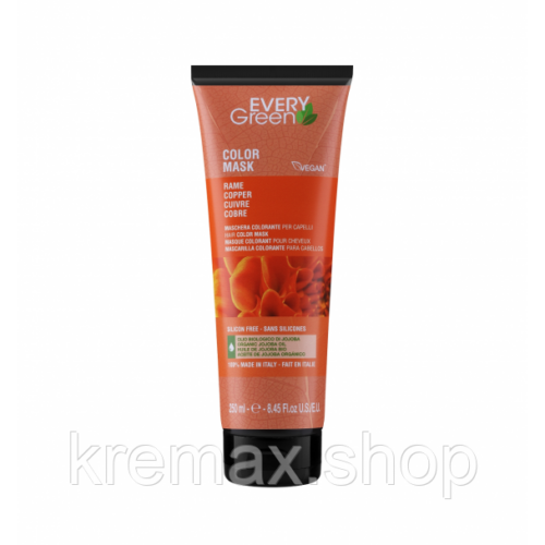 Тонувальна маска Rame (copper) Dikson Every Green Color Mask, 250 мл