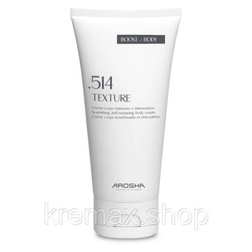 Інтенсивно відновлюючий та зволожуючий крем Arosha .514 Body Rescue Texture, 200 мл