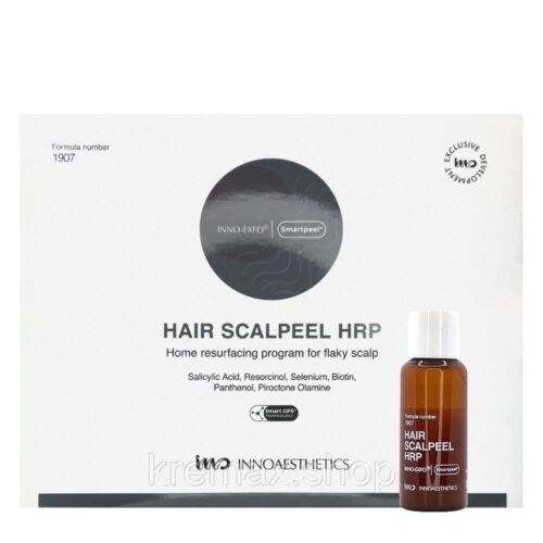 Домашній пілінг для волосистої частини шкіри голови Innoaesthetics Hair ScalPeel HRP INNO-DERMA, 1х8 мл