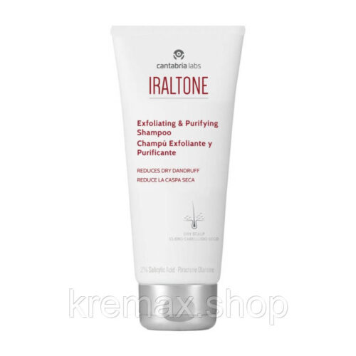 Відлущуючий та очищуючий шампунь  Iraltone Exfoliating & Purifuing Shampoo Cantabria Labs, 200 мл