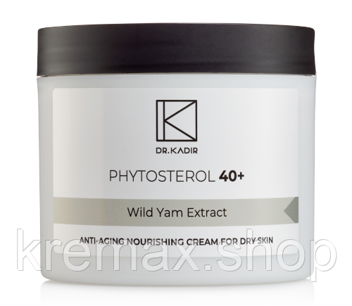 Живильний омолоджувальний крем Anti-Aging Nourishing Cream for Dry Skin Phytosterol 40+ Dr Kadir, 250 мл