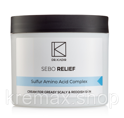 Крем себорелиф для жирной кожи с чувствительностью Sebo-relief cream Dr.Kadir 250 мл 