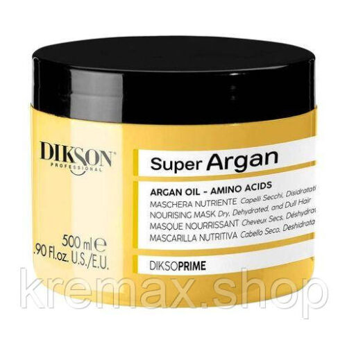 Дисциплинирующая маска для вьющихся волос Super Curl Avocado Elastine Mask Dikson DiksoPrime 500 мл