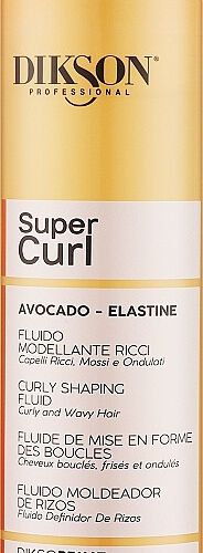 Моделювальний флюїд для локонів Super Curl Fluid Avocado Elastine DiksoPrime 200 мл