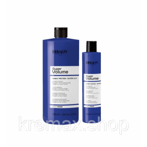 Шампунь для волос с эффектом объема Shampoo Super Volume Dikson DiksoPrime 1000 мл