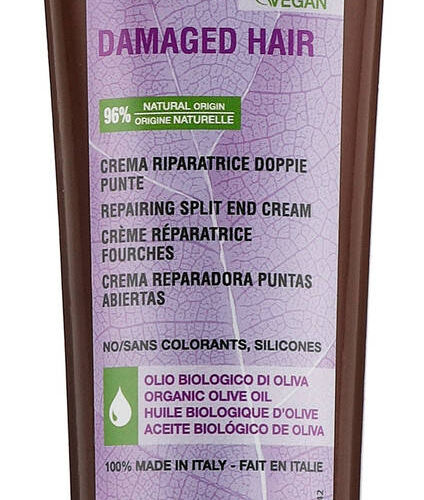 Регенерирующим несмываемый крем для волос Damaged Hair Cream Dikson Every Green 150 мл 