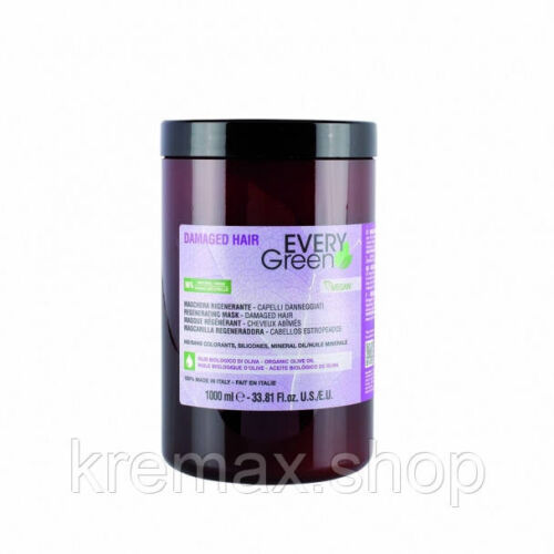 Маска восстановительная для волос Damaged Hair Mask Dikson Every Green 1000 мл
